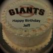 SF Giants Cake 