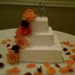 3 Tier Square Wedding Cake